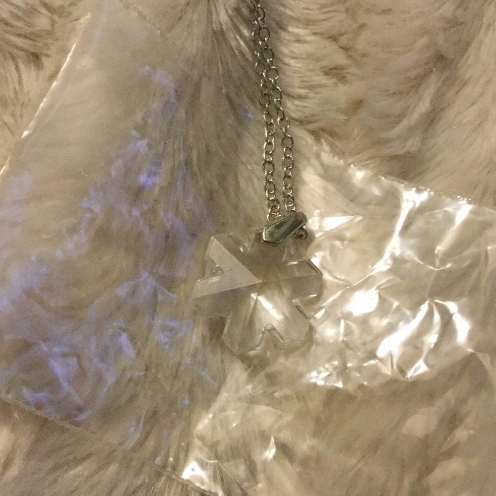 Swarovski clear snow pendant